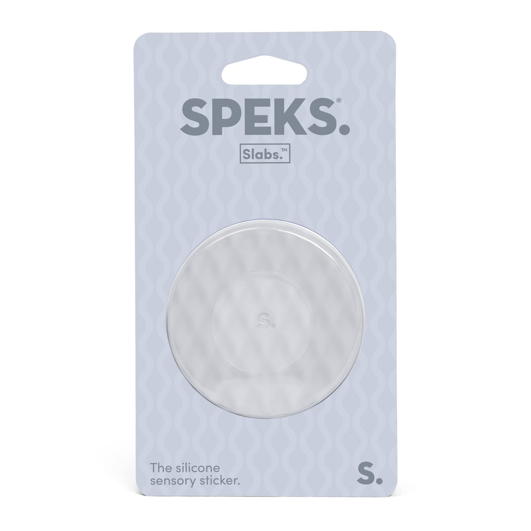 SPEKS Gifts Mesh Grey Slabs - Silicone Sensory Sticker | SPEKS