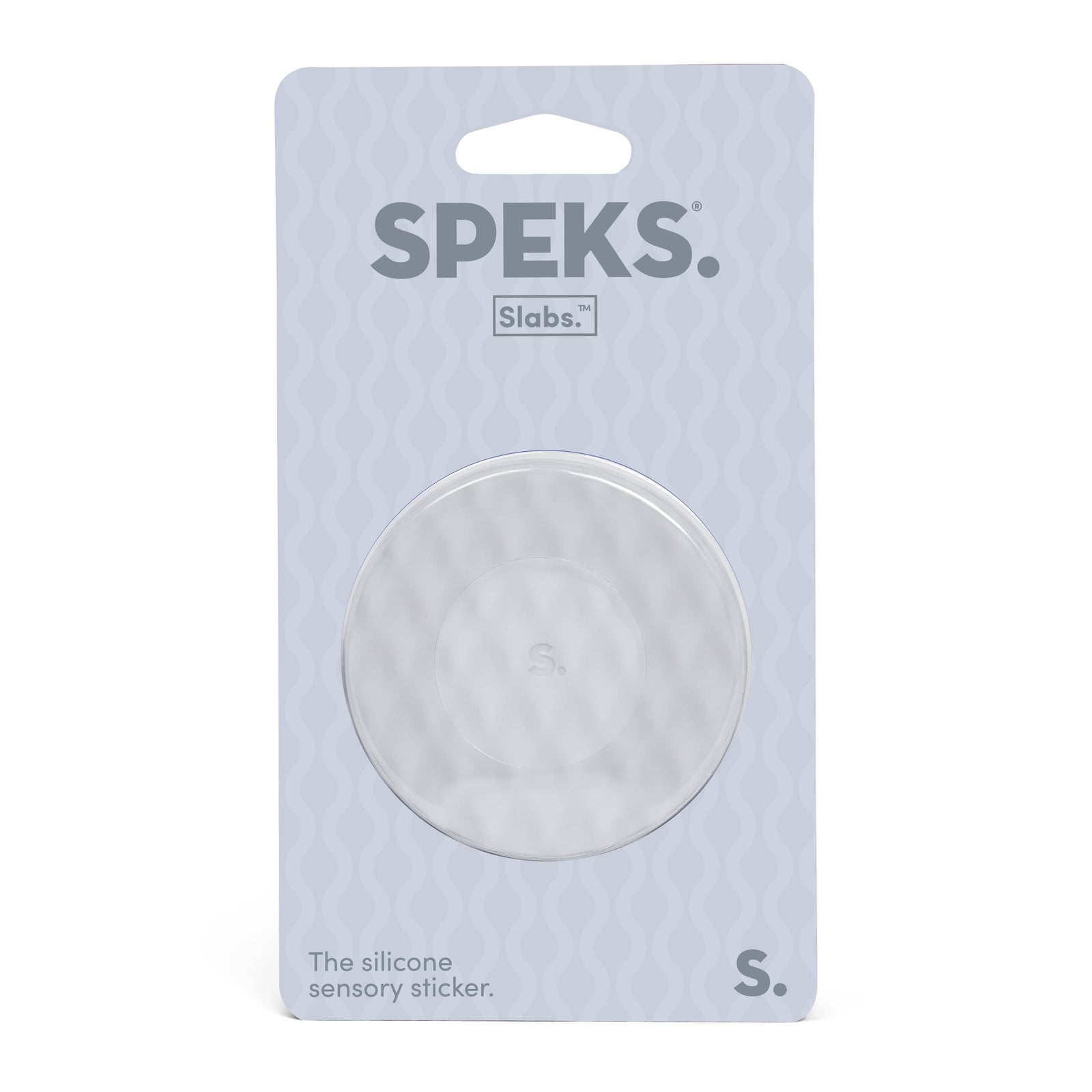 SPEKS Gifts Mesh Grey Slabs - Silicone Sensory Sticker | SPEKS
