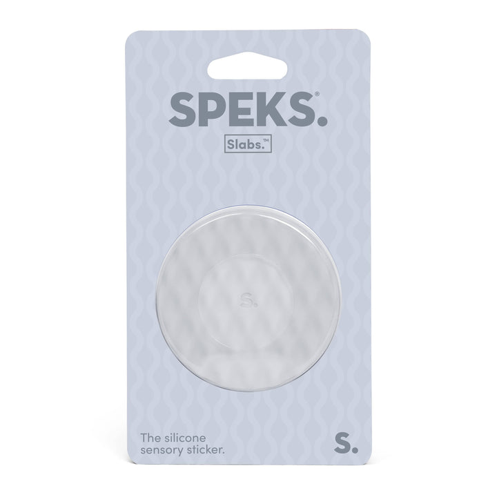 SPEKS Gifts Mesh Grey Slabs - Silicone Sensory Sticker | SPEKS