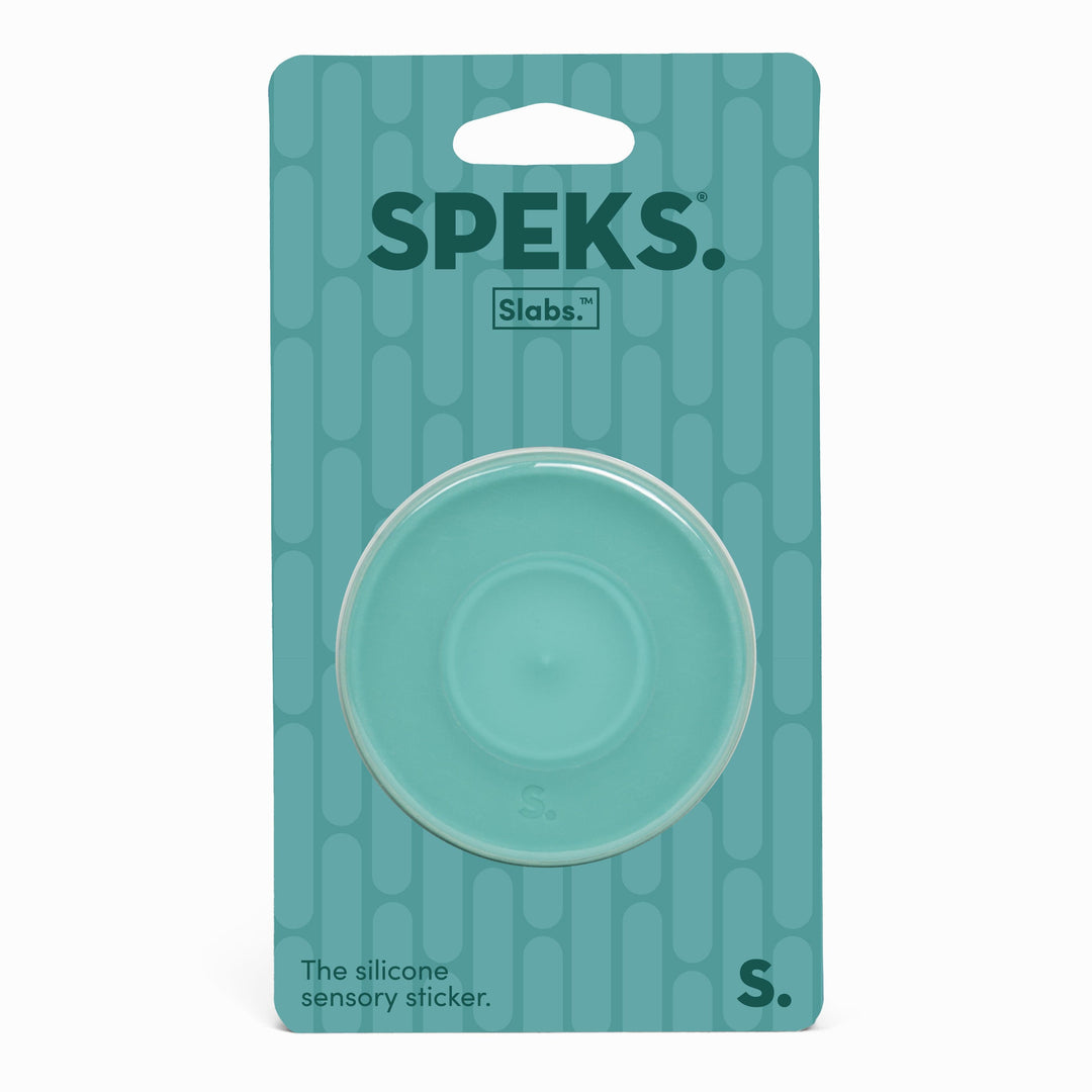 SPEKS Gifts Path Green Slabs - Silicone Sensory Sticker | SPEKS