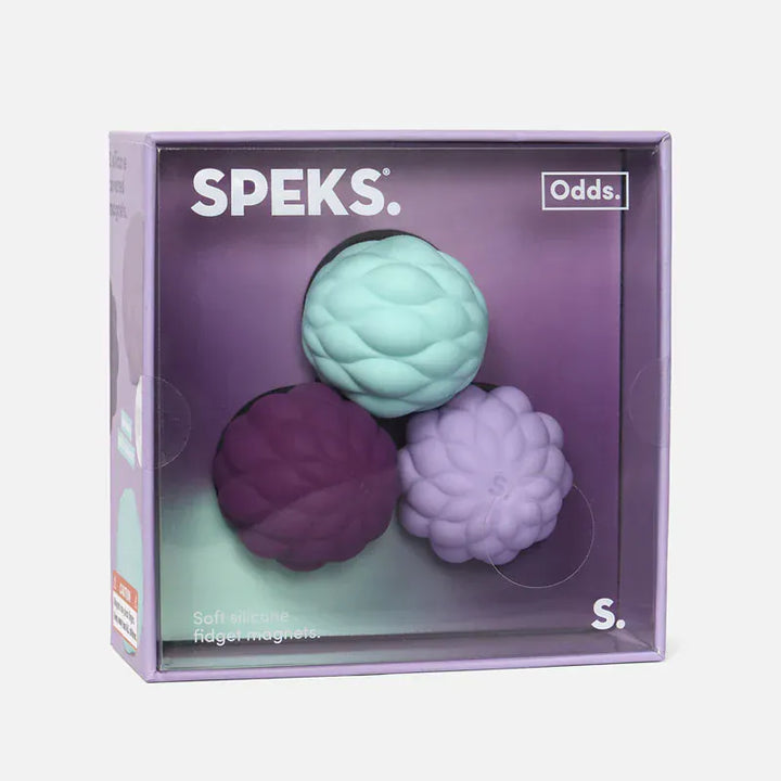 SPEKS Gifts Purple Puffs Odds Silicone Magnets - Vivid Mix | SPEKS