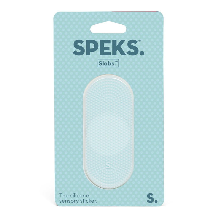 SPEKS Gifts Static Teal Slabs - Silicone Sensory Sticker | SPEKS