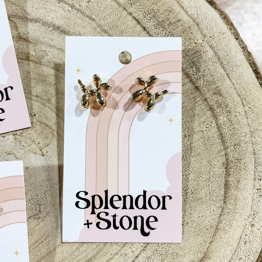 Splendor and Stone Balloon Animal Studs