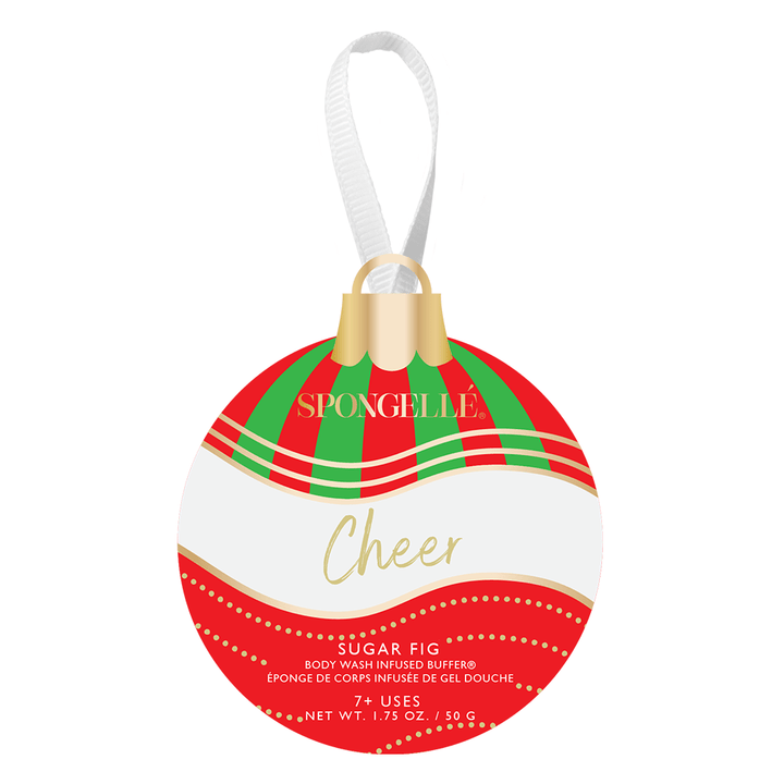 Spongellé Sugar Fig Holiday Ornament Buffer