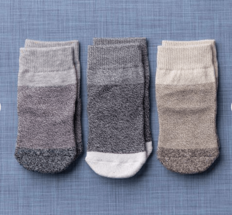 Squid Socks Socks 0-6M Caelan Cotton Collection - 3 Pack Socks