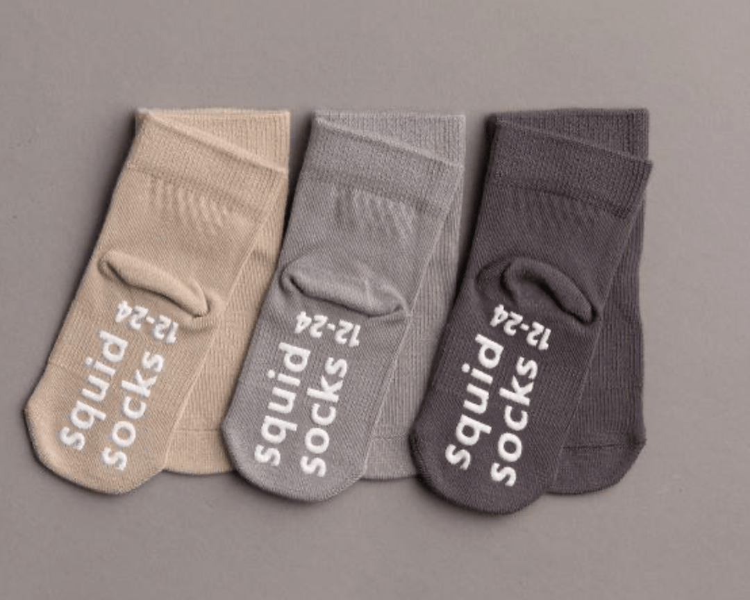 Squid Socks Socks Bamboo Squid Socks Classic Collection - 3 Pack Socks