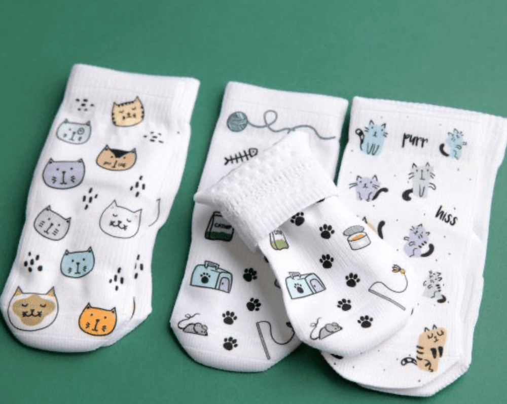 Squid Socks Socks Squid Socks Meow Collection - 3 Pack Socks