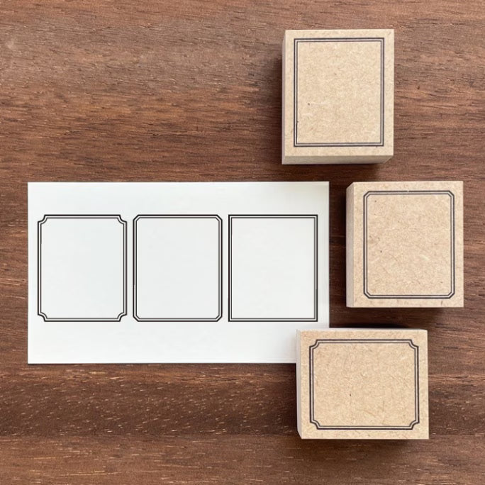 Stamp Marche Paper Stamp Marche Frame Stamp - 30mm x 25mm