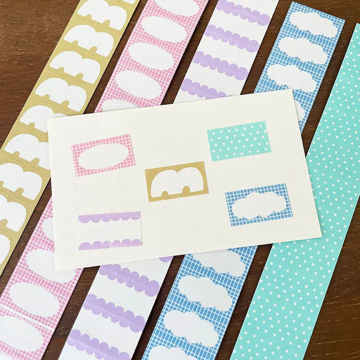 Stamp Marche Paper Stamp Marche Tape - Lavender Scallop