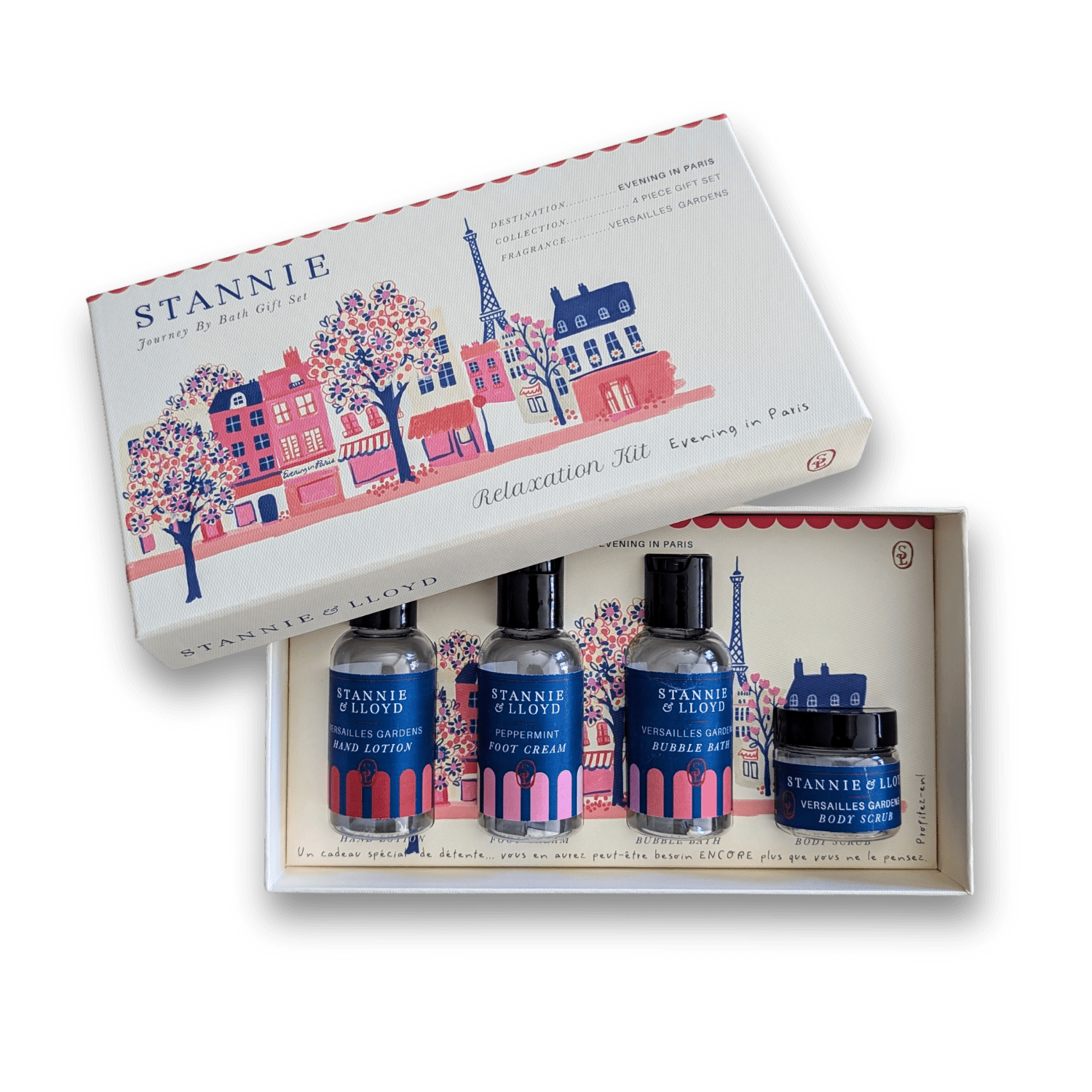 Stannie & Lloyd Bath & Body Journey by Bath - Relaxation Kit - Paris