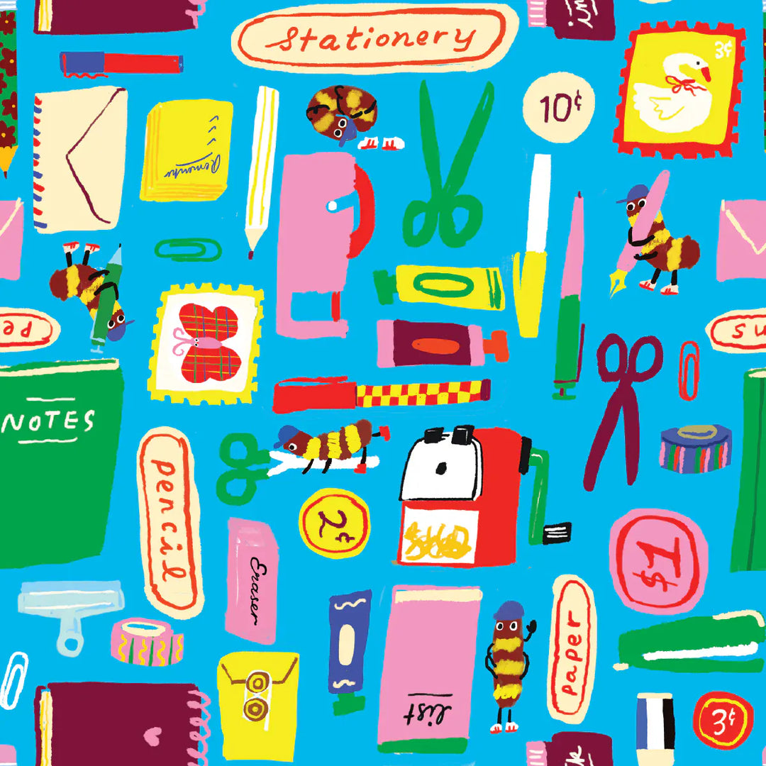 Stationery Store Day Paper Attention Shoppers Mini Passport Sticker Book