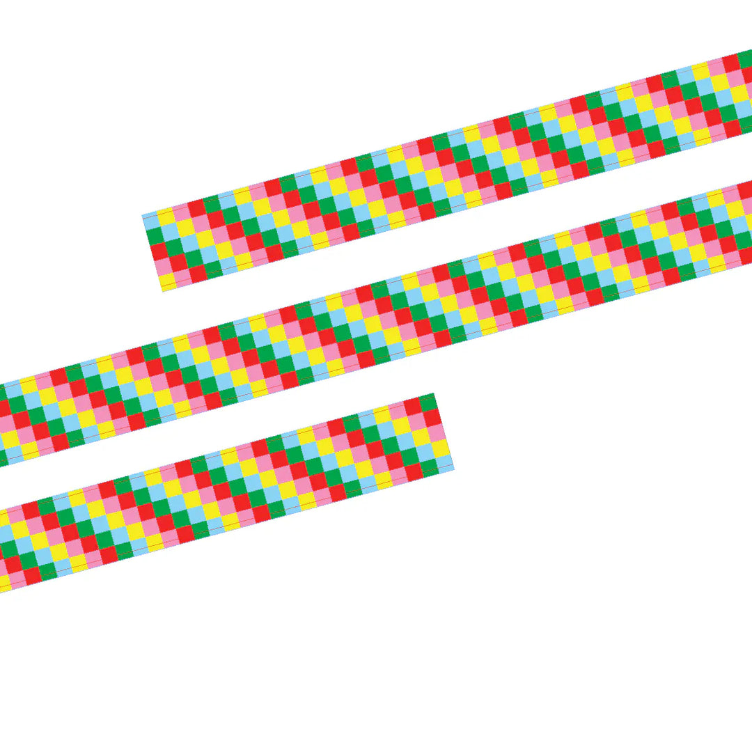 Stationery Store Day Paper Grocery Checker Wide Washi Tape