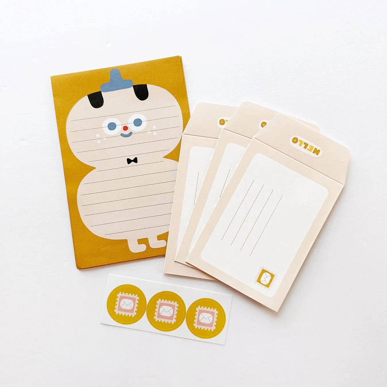 Stationery Store Day Paper Pencil Car Mini Letter Set