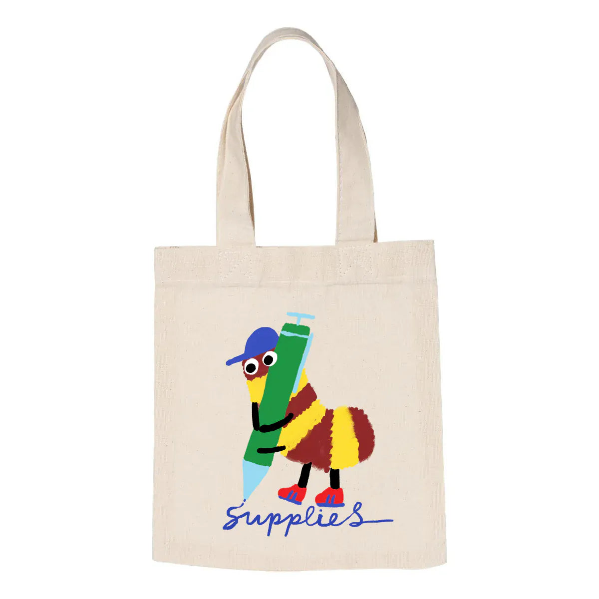 Stationery Store Day Paper Scribble Bug Mini Canvas Tote