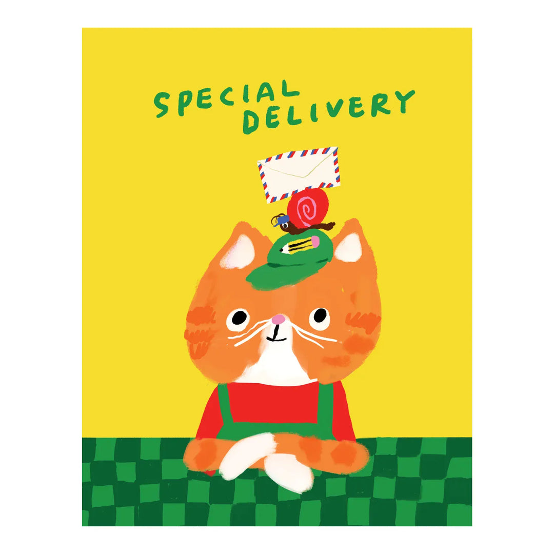 Stationery Store Day Paper Special Delivery Everyday Card