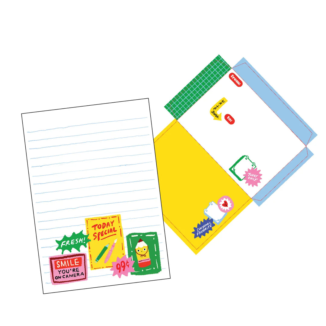 Stationery Store Day Paper Special Delivery Letter Set