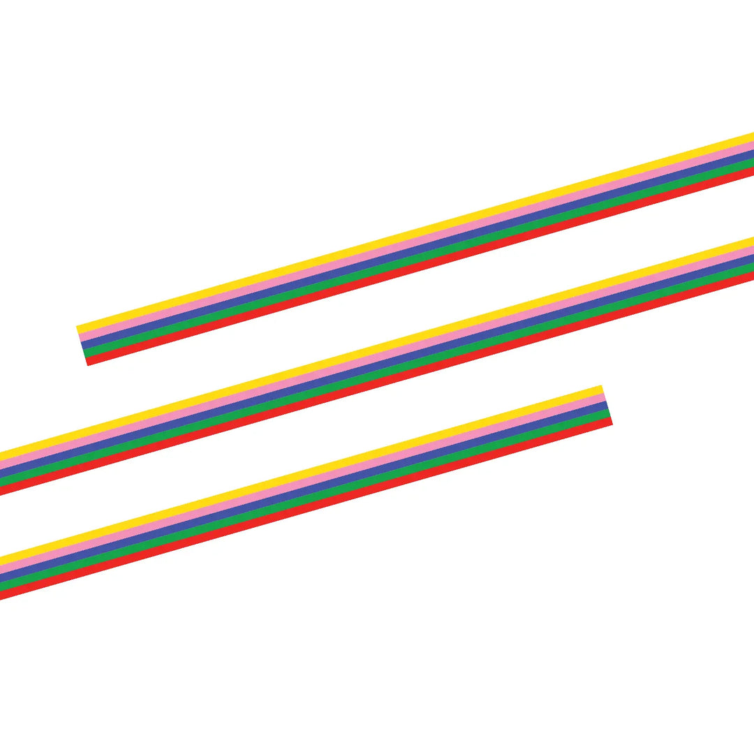 Stationery Store Day Paper Stripes Narrow Washi Tape