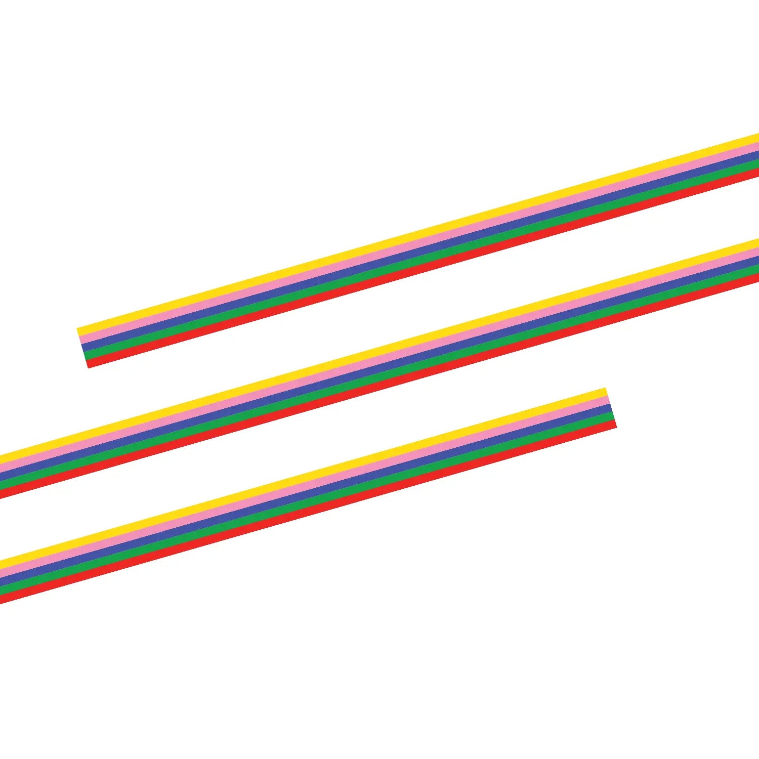 Stationery Store Day Paper Stripes Narrow Washi Tape