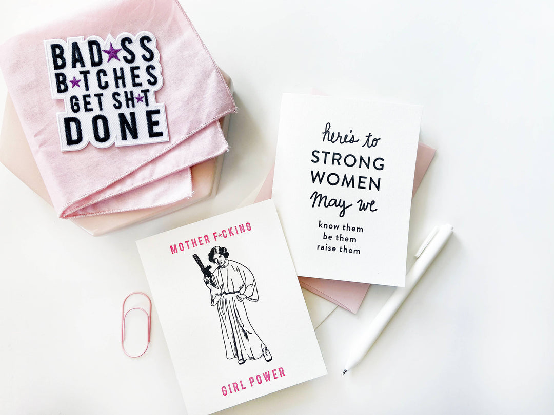 Steel Petal Press Cards Strong Women - Encouragement and Friendship Greeting Card