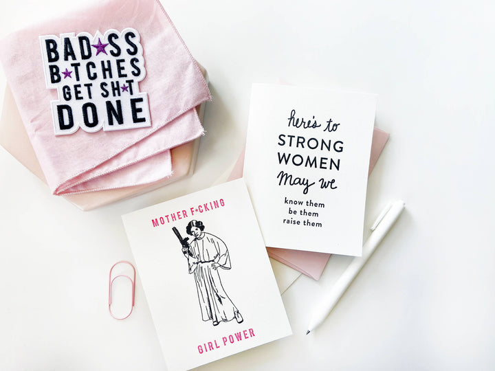 Steel Petal Press Cards Strong Women - Encouragement and Friendship Greeting Card