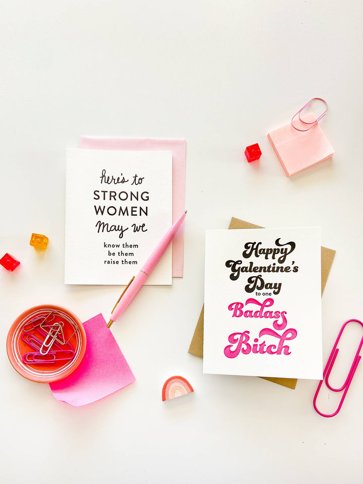 Steel Petal Press Cards Strong Women - Encouragement and Friendship Greeting Card