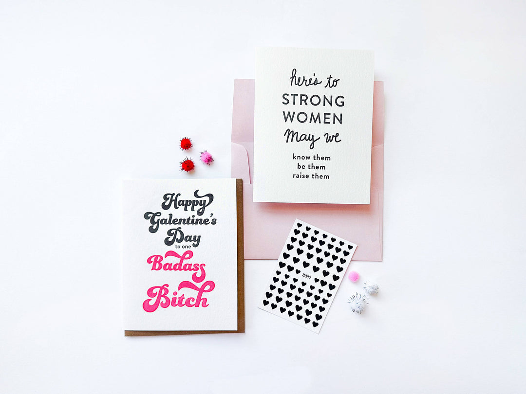 Steel Petal Press Cards Strong Women - Encouragement and Friendship Greeting Card
