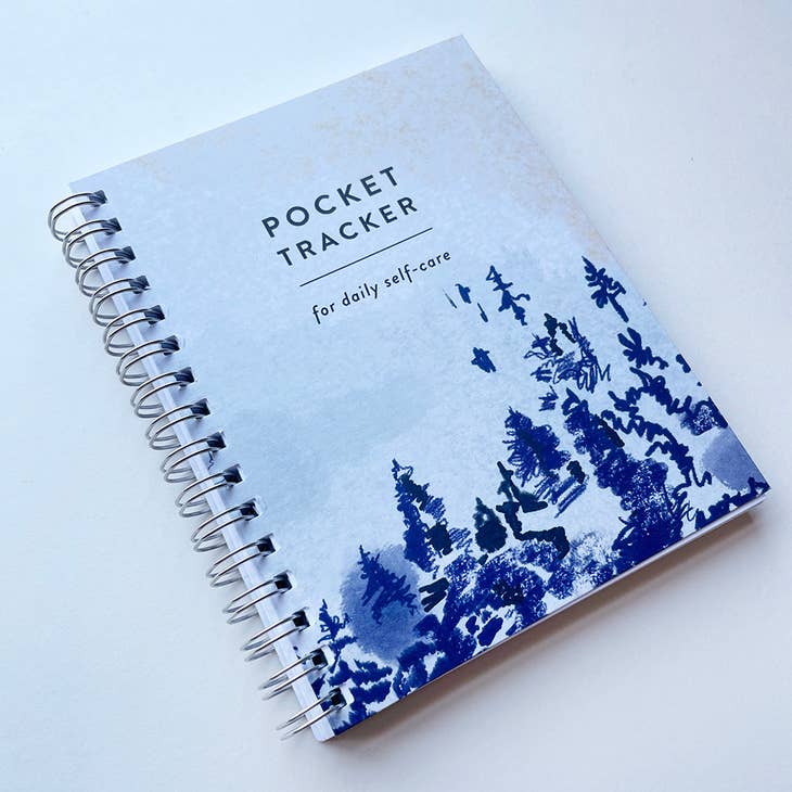 Steel Petal Press Guided Journal Pocket Tracker For Daily Self Care Notebook