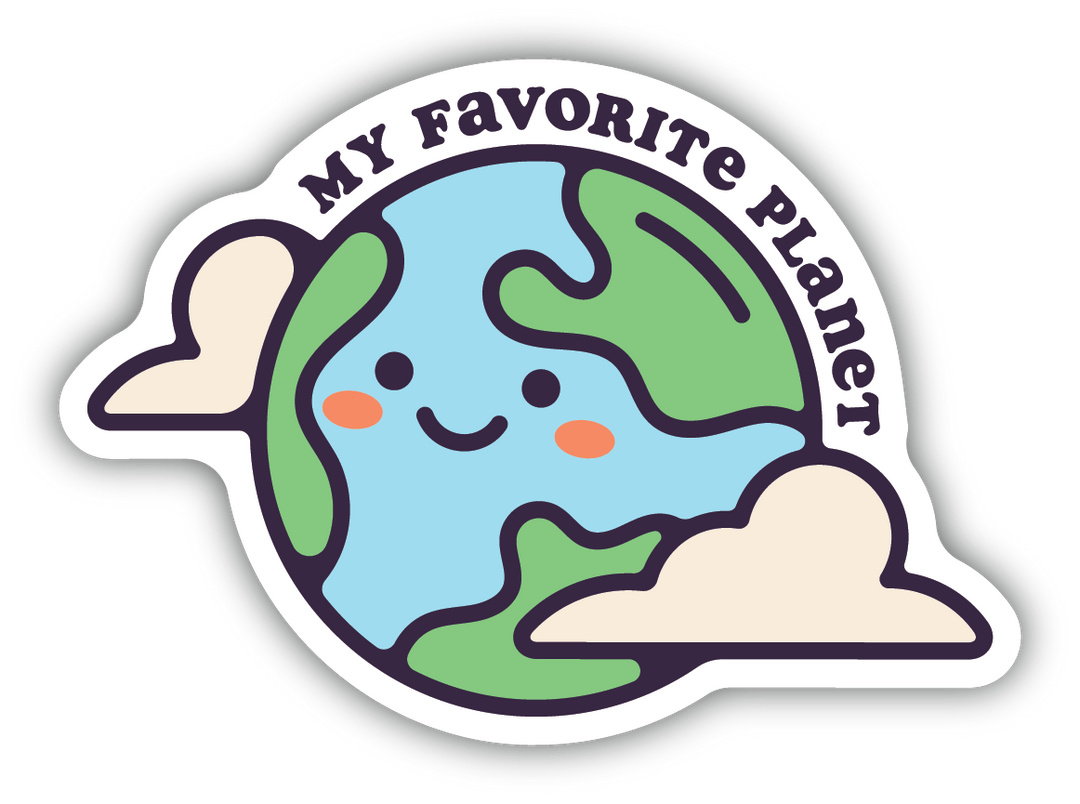 Stickers Northwest Cards My Favorite Planet Earth Sticker