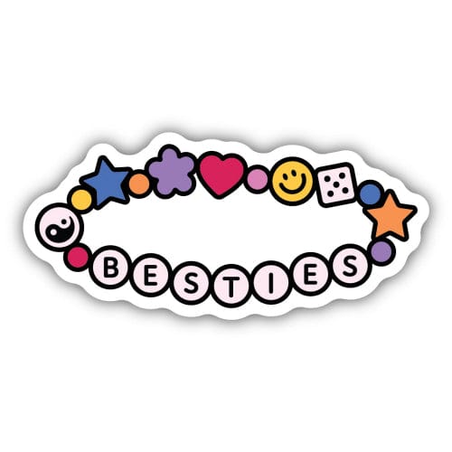 Stickers Northwest Sticker Besties Friendship Bracelet Sticker