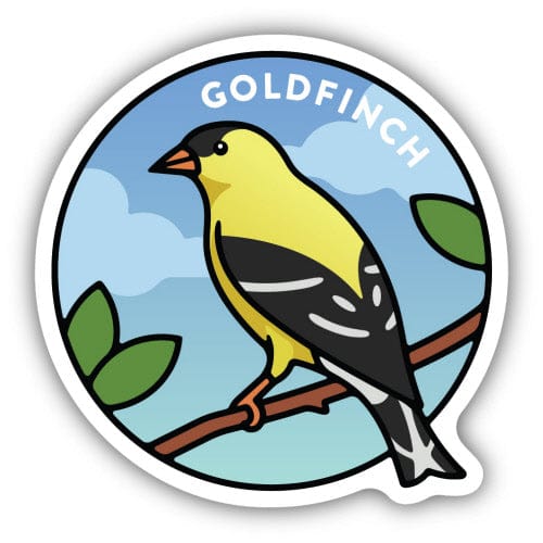 Stickers Northwest Sticker Goldfinch Circle Sticker