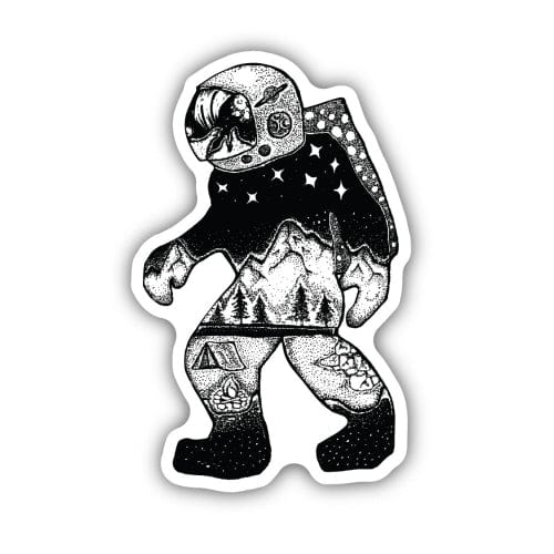 Stickers Northwest Sticker Space Camp Scene Sticker