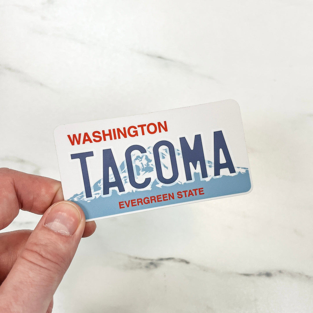 Stickers Northwest Sticker Tacoma WA License Plate Sticker