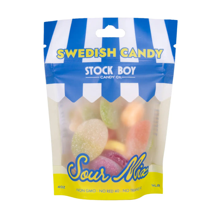Stock Boy Candy Sour Mix – Swedish & European Sour Candy Mix | Stock Boy