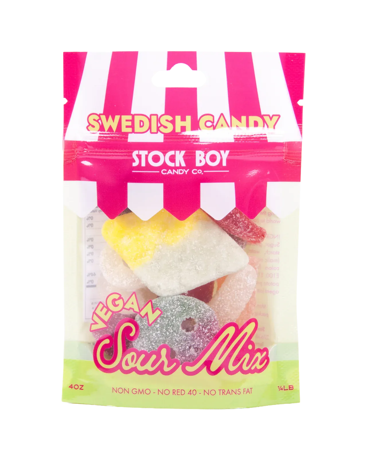 Stock Boy Candy Vegan Sour Mix – Swedish & European Sour Candy Mix | Stock Boy