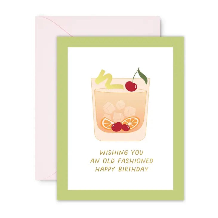 Sublime & Co. Card Old Fashioned Cocktail Birthday Card