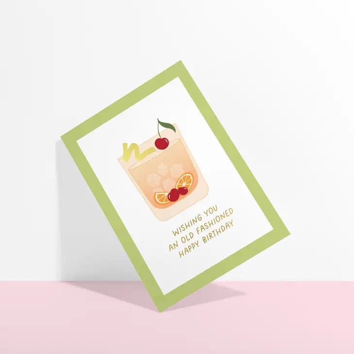 Sublime & Co. Card Old Fashioned Cocktail Birthday Card