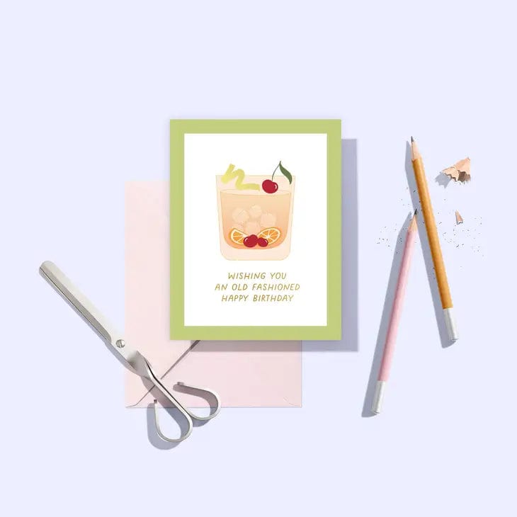 Sublime & Co. Card Old Fashioned Cocktail Birthday Card
