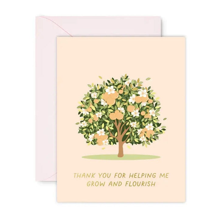 Sublime & Co. Card Thank You For Helping Me Grow Card