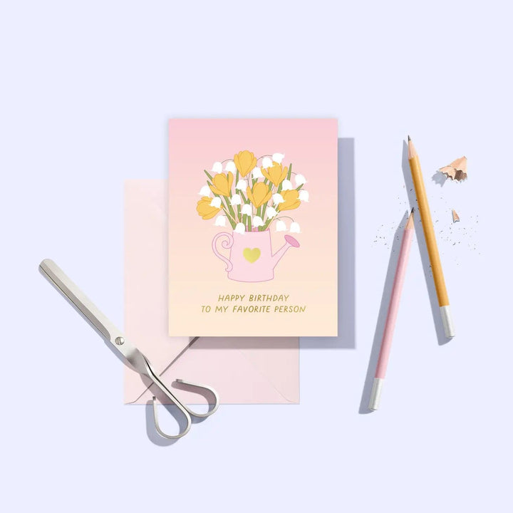 Sublime & Co. Card To My Favorite Person Birthday Card