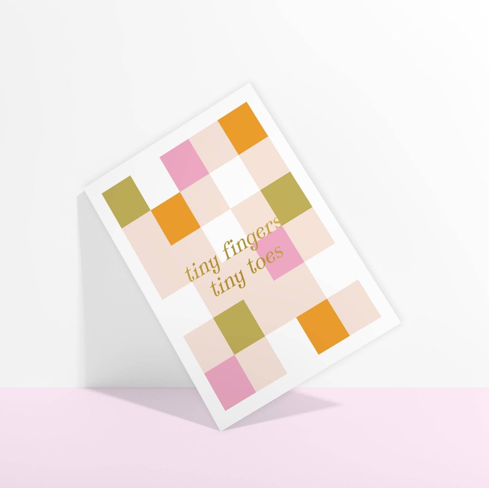 Sublime & Co. Cards Tiny Fingers Tiny Toes Congrats Baby Card