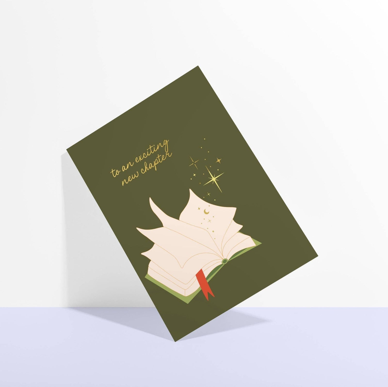 Sublime & Co. Cards To An Exciting New Chapter Book Illustration Card