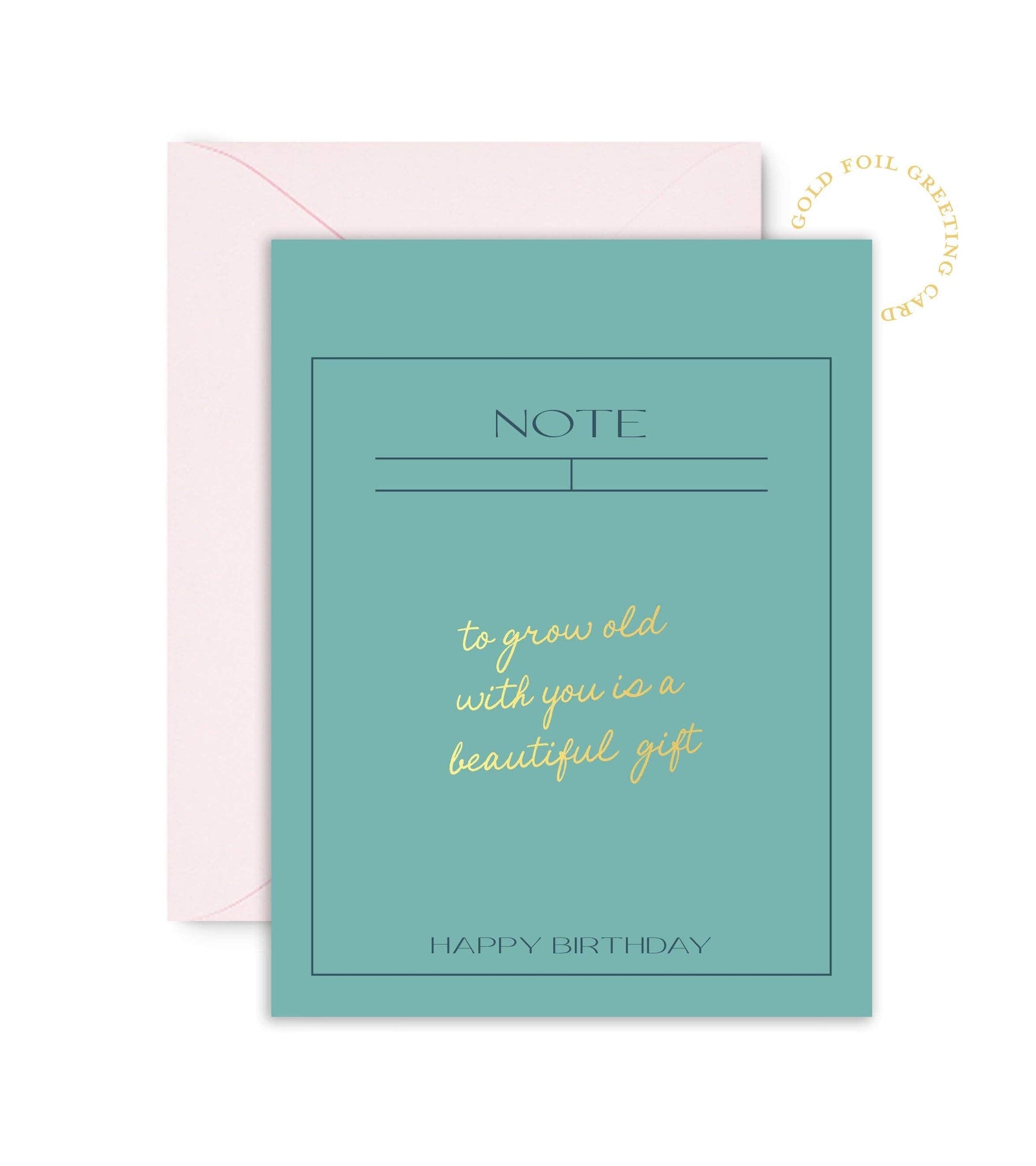 Sublime & Co. Cards To Grow Old With You Is A Beautiful Gift Sweet Birthday Card