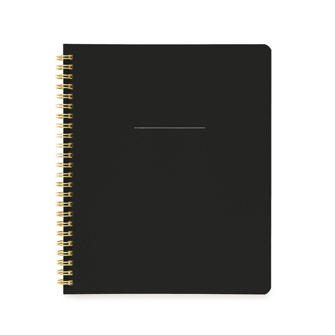 Sugar Paper paper Spiral Notebook, Black