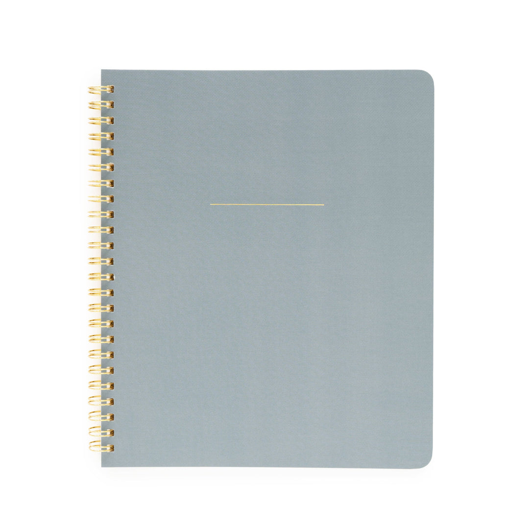 Sugar Paper paper Spiral Notebook, Dusty Blue