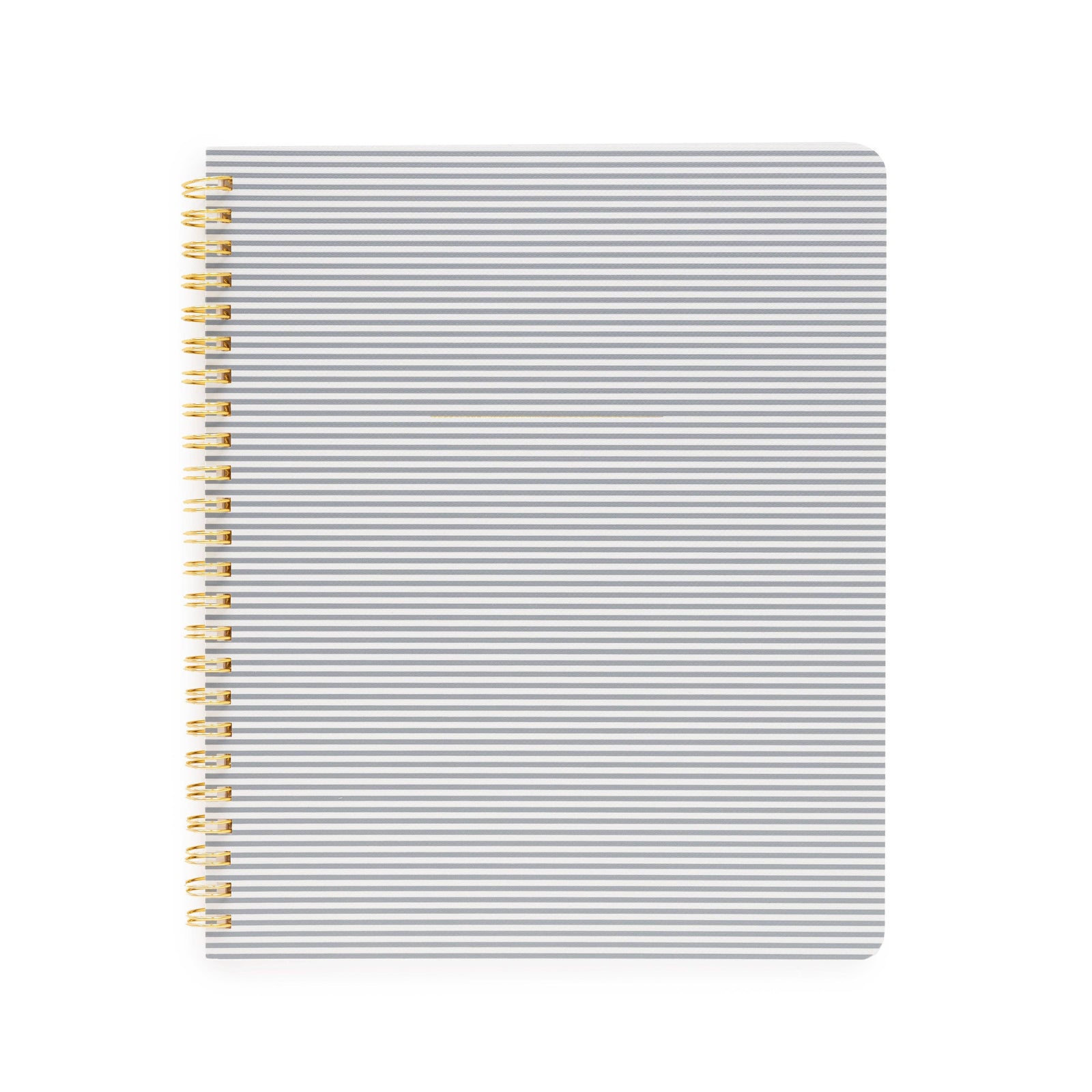 Sugar Paper paper Spiral Notebook, Dusty Blue Pinstripe