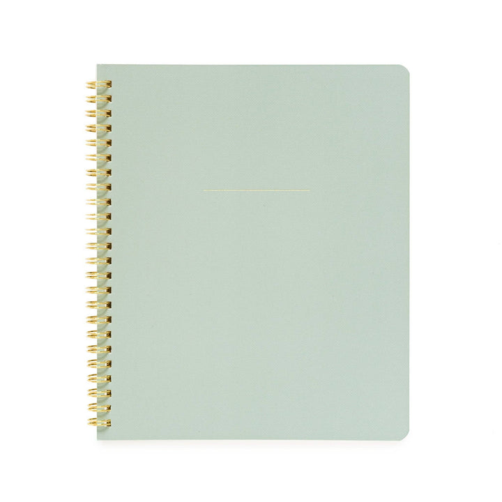 Sugar Paper paper Spiral Notebook, Office Green