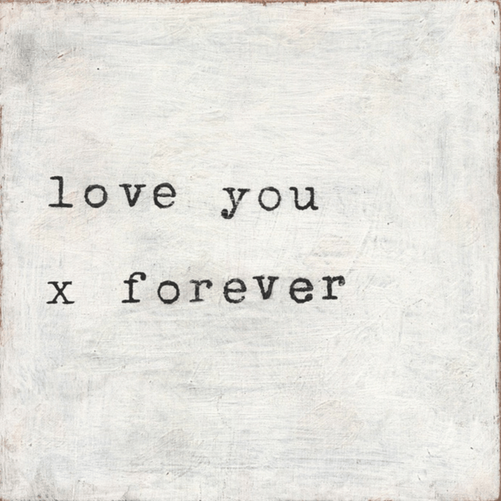 Sugarboo Decor Love You X Forever - Gallery Wrap, 23x23