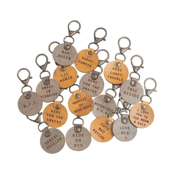 Sugarboo Gifts Leather Dog Charm