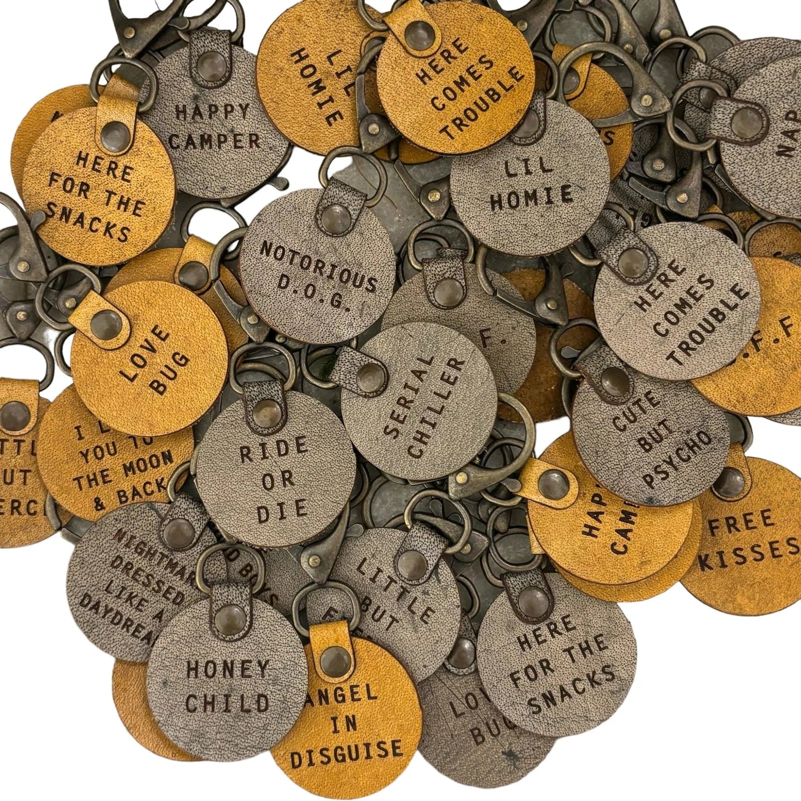 Sugarboo Gifts Leather Dog Charm