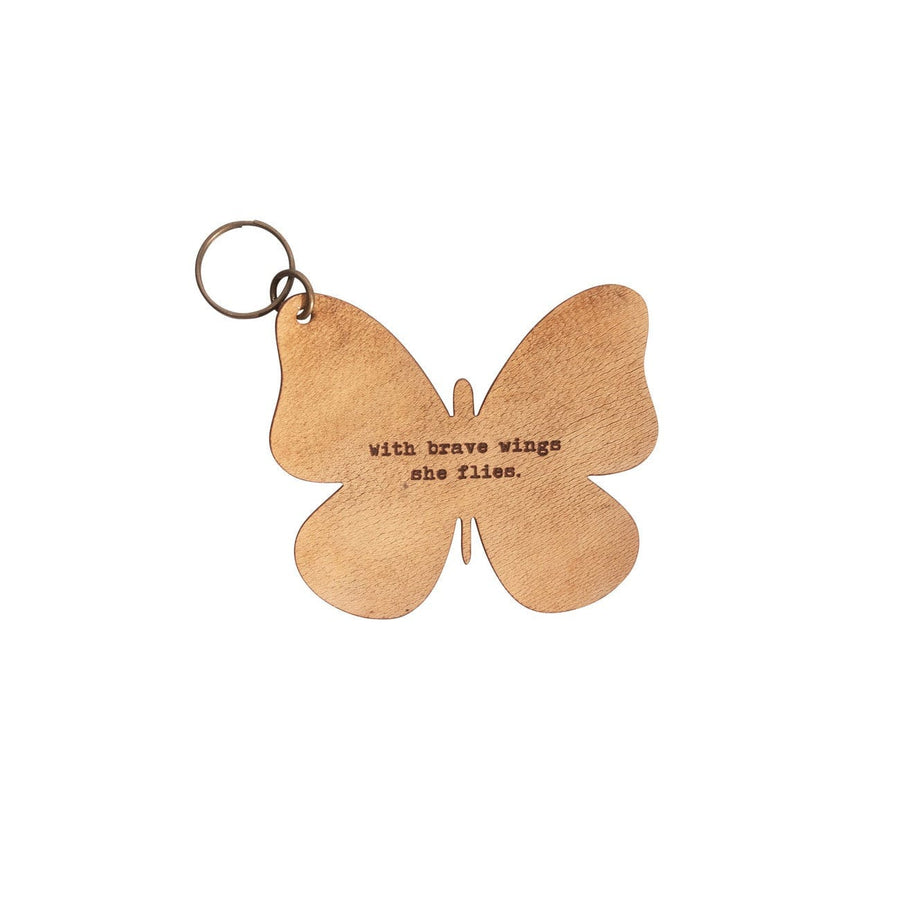 Sugarboo Keychain Leather Butterfly Keychain